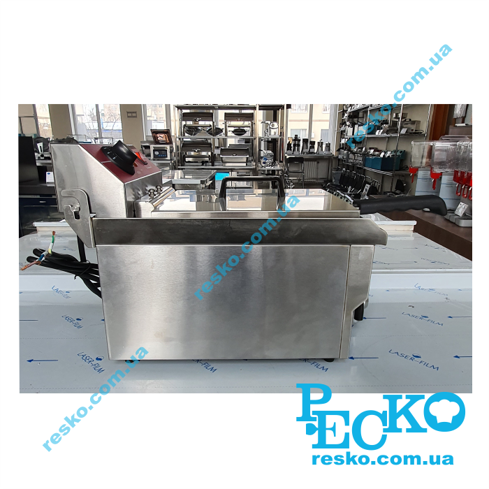 Фритюрниця Frosty EF-101V з краном електрична професійна 8 л