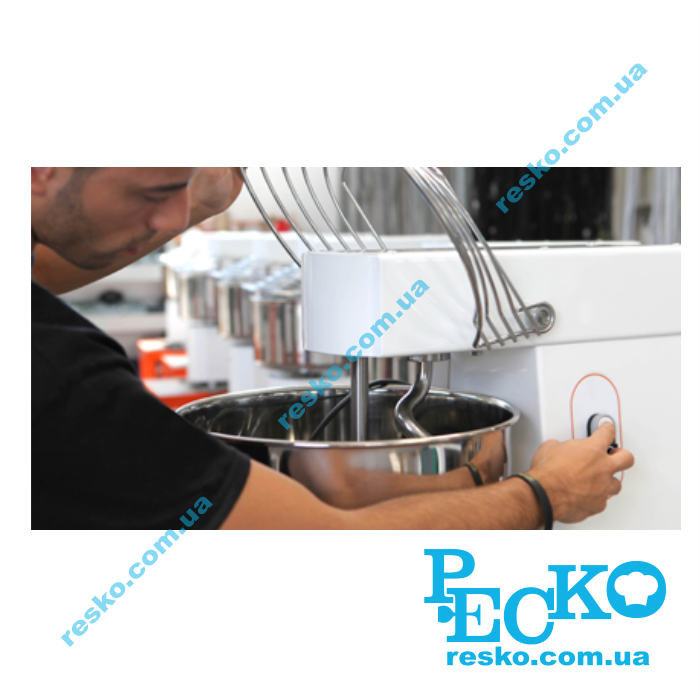 Тістоміс RestoItalia SK10MOTW спіральний професійний 7 л одна швидкість