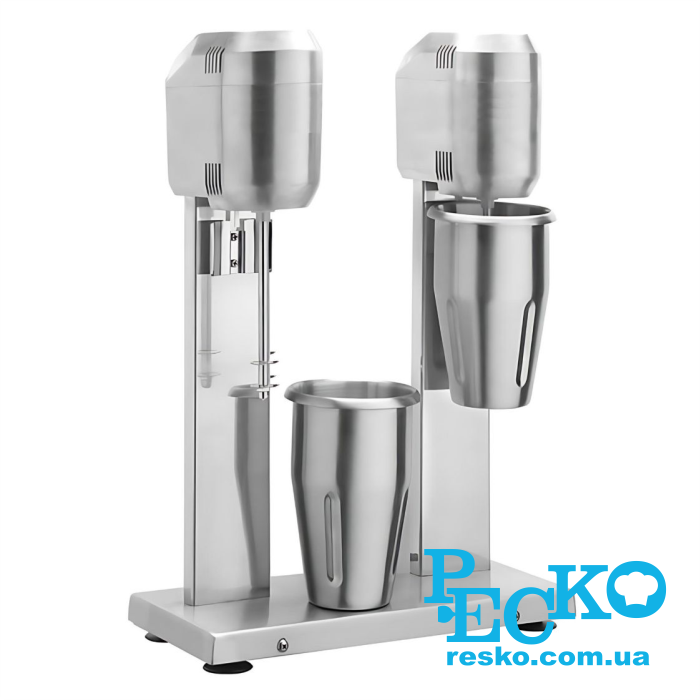 Миксер молочный Hurakan HKN-FR2GD для молочных коктейлей профессиональный 2х1 л