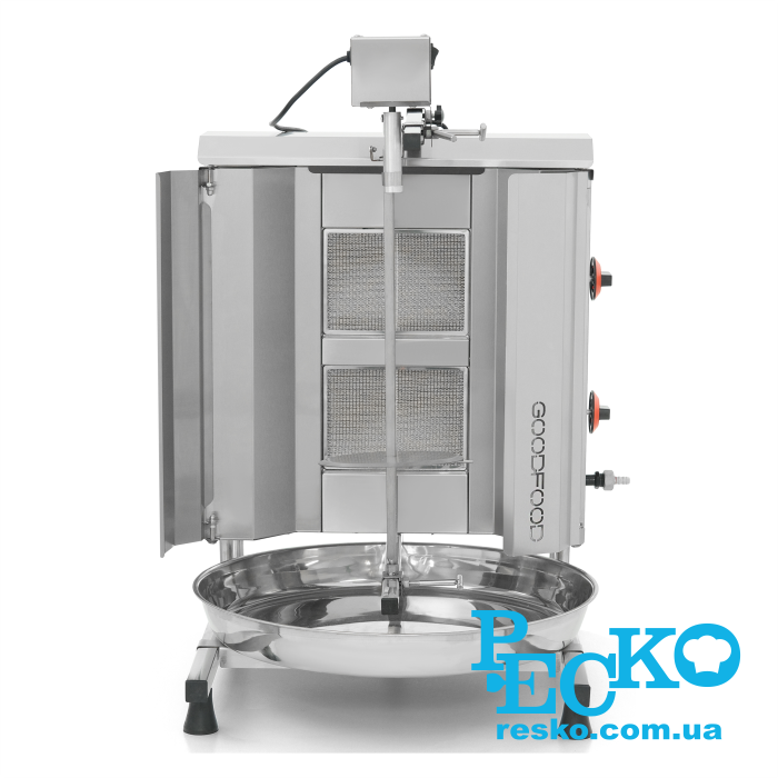 Аппарат для шаурмы газовый GoodFood SM20MG электропривод