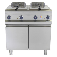 Фритюрниця Kogast EFT7/28 з краном електрична професійна 14+14 л