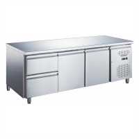 Стіл холодильний GoodFood GF-GN3110TN-HC дві шухляди