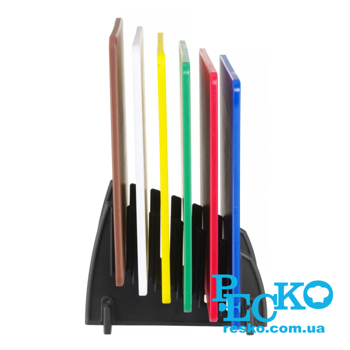 Набір кухонних дошок HACCP Hendi 825686 обробних 450х300 - 6 шт