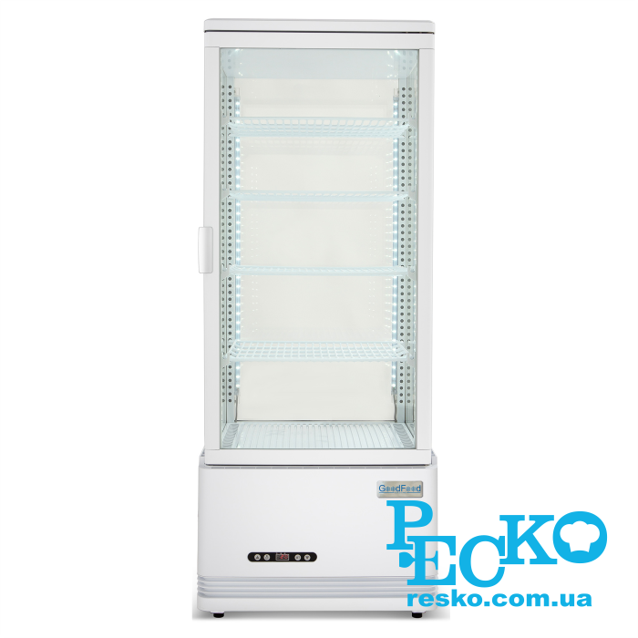 Шкаф холодильный GoodFood RT98L белая витрина барная настольная white
