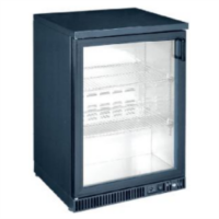 Шафа барна холодильна Hurakan HKN-GXDB150-H холодильник барний фрігобар