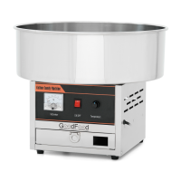 Апарат для приготування цукрової вати GoodFood CFM52SS професійний