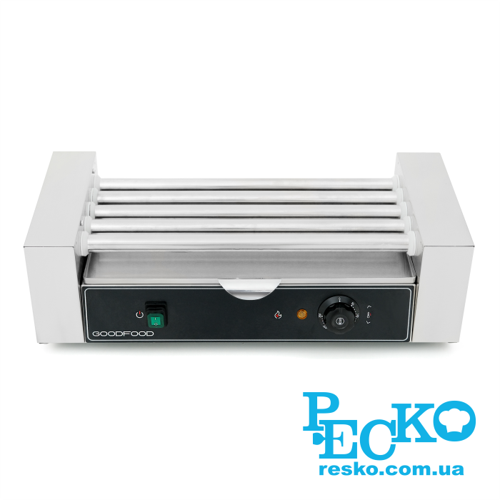 Гриль роликовый GoodFood HDRG5 BLACK, 5 роликов