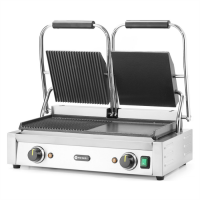 Гриль контактний Hendi 263907 притискний професійний комбінований