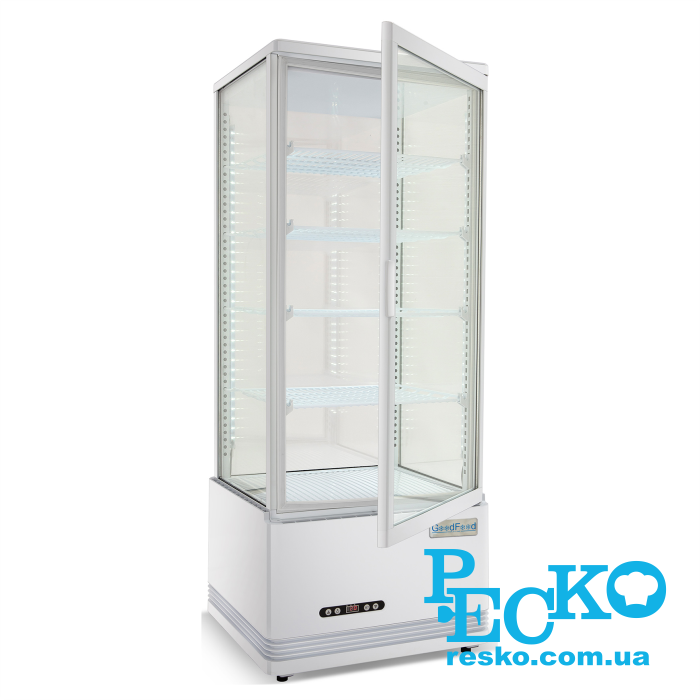 Шкаф холодильный GoodFood RT98L белая витрина барная настольная white