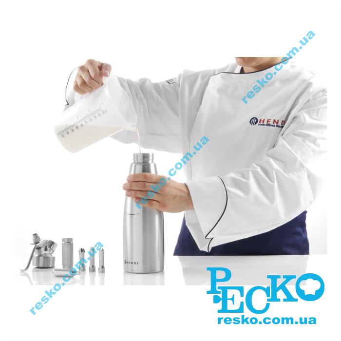 Сифон для вершків Profi Line 0,5 л Hendi 588017