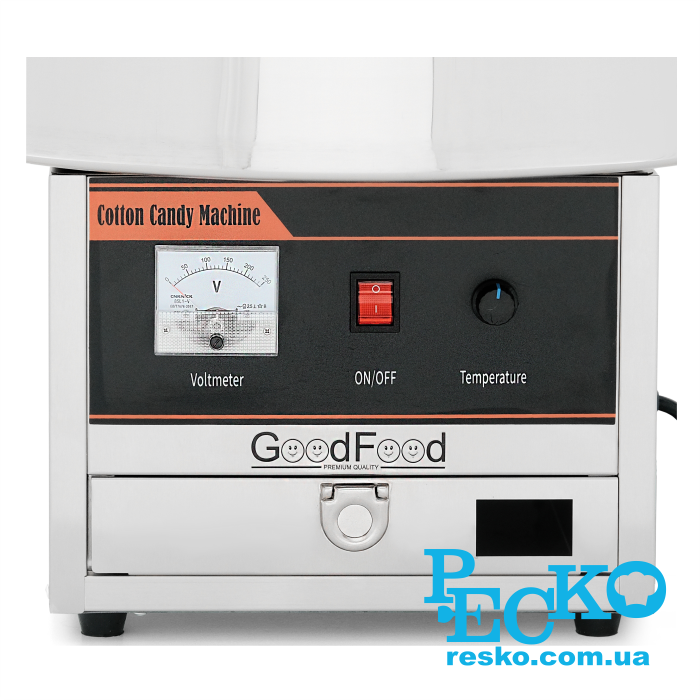 Апарат для приготування цукрової вати GoodFood CFM52SS професійний