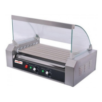 Гриль роликовий Frosty R2-7 зі склом 7 роликів