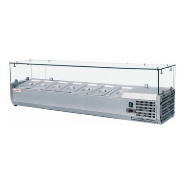 Витрина для топпинга Frosty VRX1200/330 холодильная для пиццы пиццерии