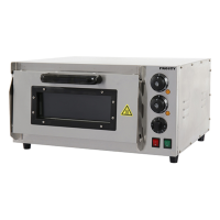 Піч для піци Frosty EPO-1SE електрична одна камера
