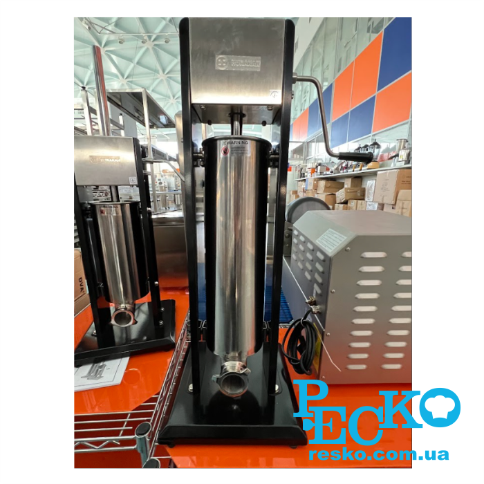 Шприц колбасный Hurakan HKN-ISV7P вертикальный профессиональный 7 л