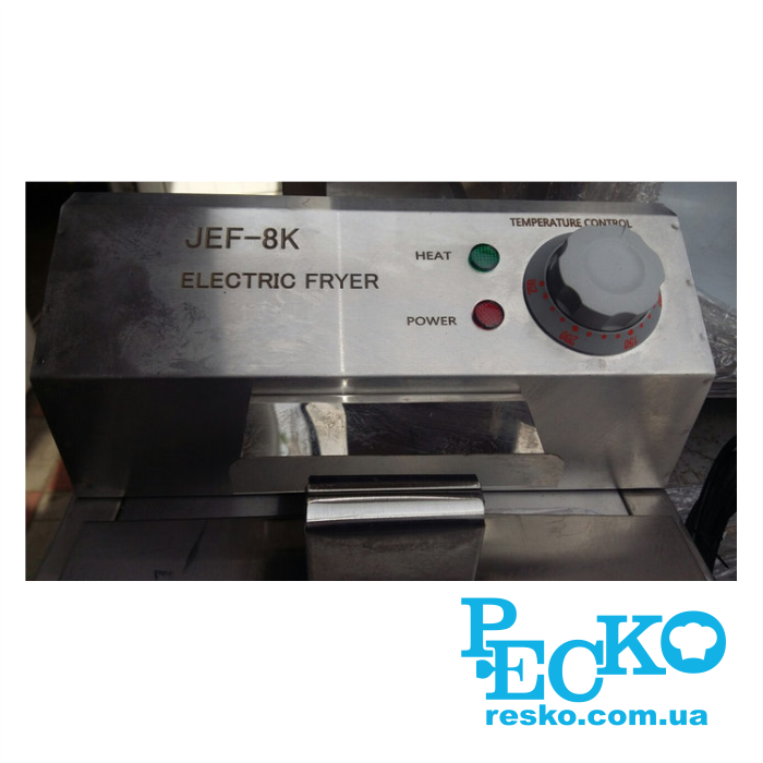 Фритюрниця Rauder JEF-8K з краном електрична професійна 8 л