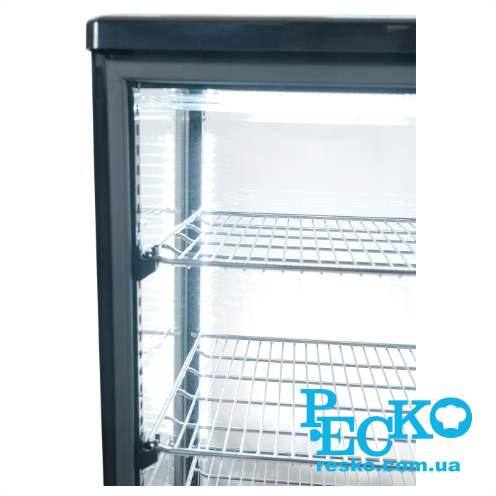 Шкаф холодильный GoodFood RT78L черная витрина барная настольная black