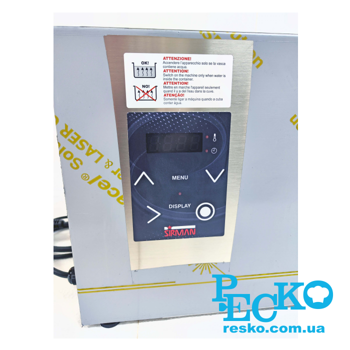 Термопроцесор sous vide Sirman Softcooker S GN 1/1 професійний, наливний апарат