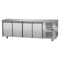 Стіл холодильний Tecnodom TF04MIDGN чотиридверний