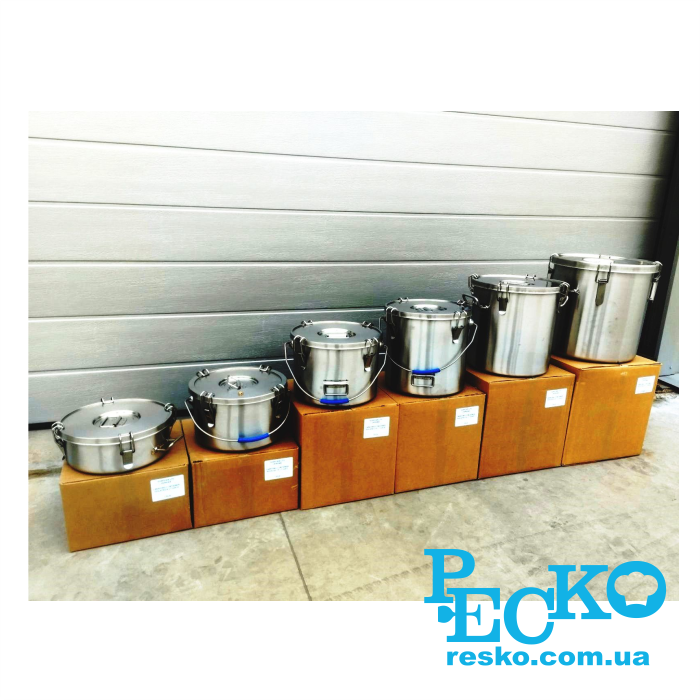 Термос для їжі із неіржавної сталі 5 л Kayalar GN5L для транспортування їжі