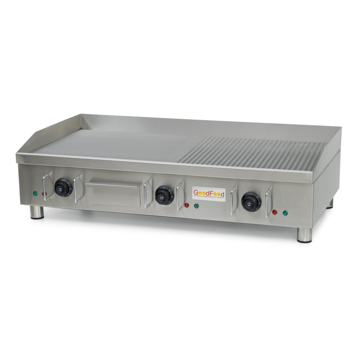 Жарочная поверхность GoodFood EG90FR комбинированная электрическая профессиональная