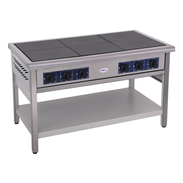 Плита электрическая Кий-В ПЕ-6 профессиональная напольная