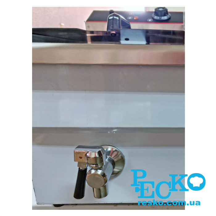 Фритюрница Airhot EF12 с краном электрическая профессиональная 12 л