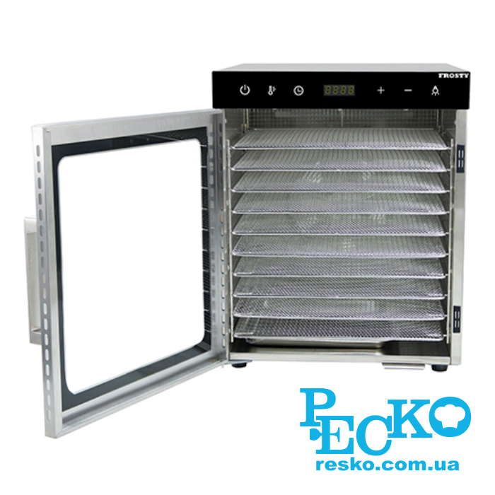 Дегідратор Frosty FFD-10H сушарка для харчових продуктів овочів, фруктів, м'яса, пастили