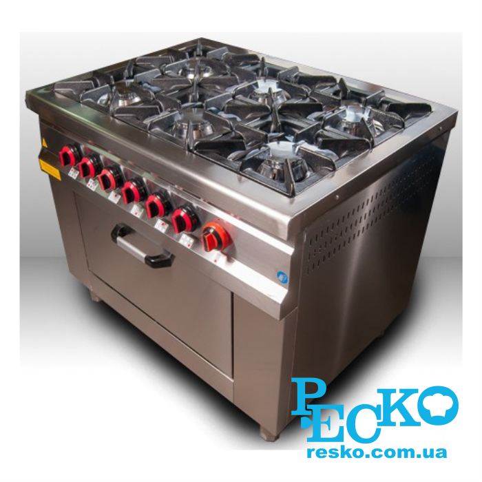 Плита газова Pimak 70S-М015-6F професійна підлогова