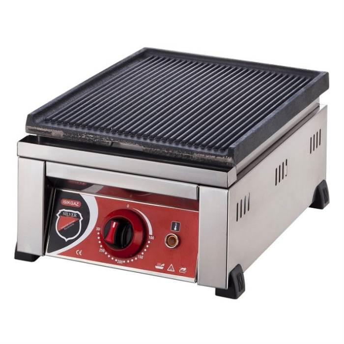 Жарочная поверхность Silver 2149 ребристая электрическая профессиональная