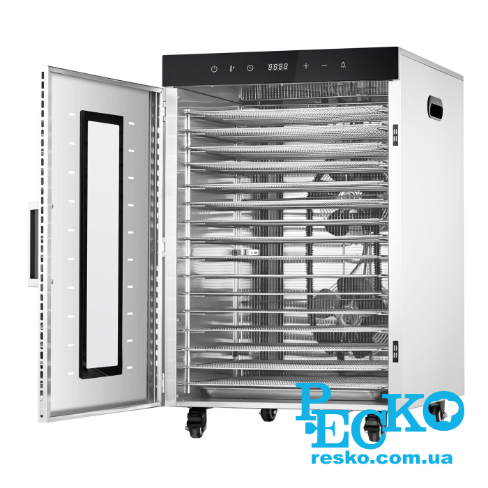 Дегидратор GGM Gastro DGHB16 сушилка для пищевых продуктов овощей, фруктов, мяса, пастилы