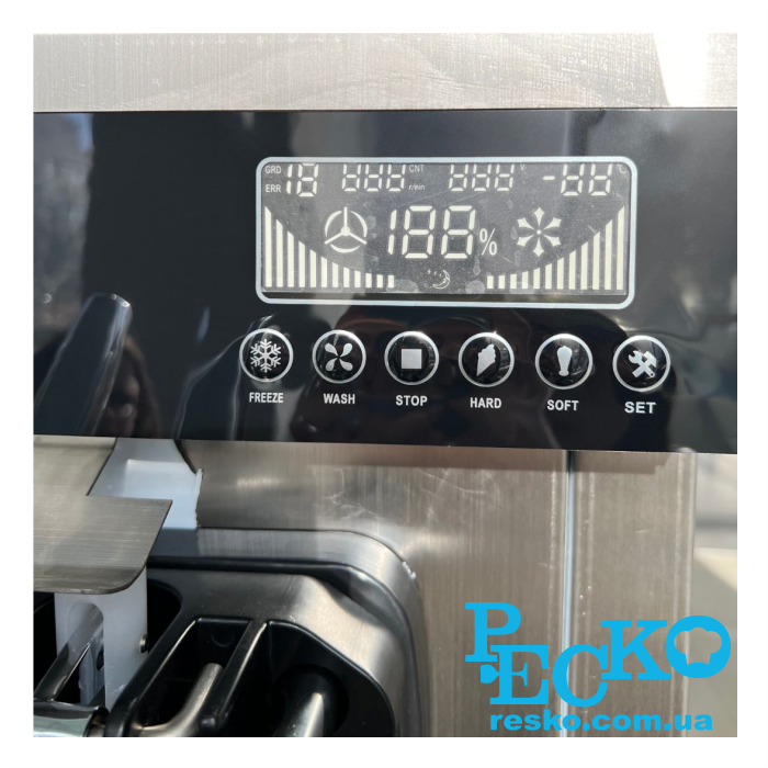 Фризер для морозива Hurakan HKN-BQ22CT апарат для м'якого морозива