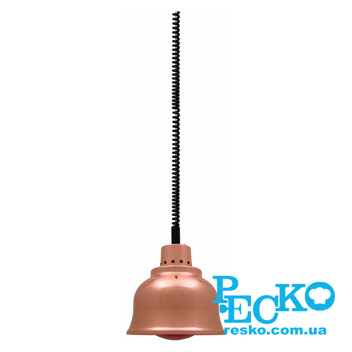 Лампа для підігріву страв Saro Bonnie бронзова підвісна професійна