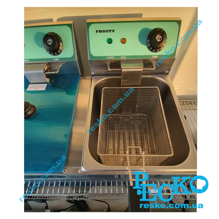 Фритюрниця Frosty CKEF-2-8 електрична професійна 8+8 л