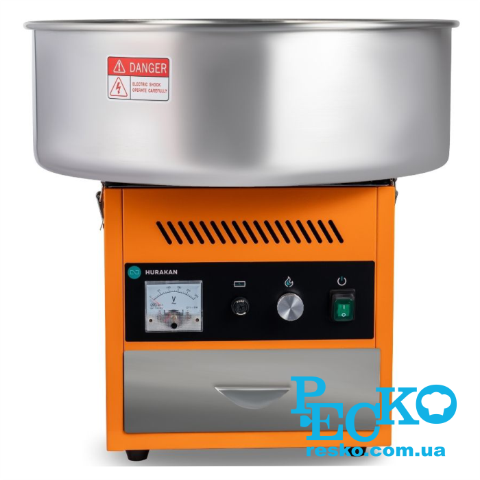 Апарат для приготування цукрової вати Hurakan HKN-C1 професійний
