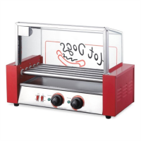 Гриль роликовий Frosty WY-005 зі склом 5 роликів