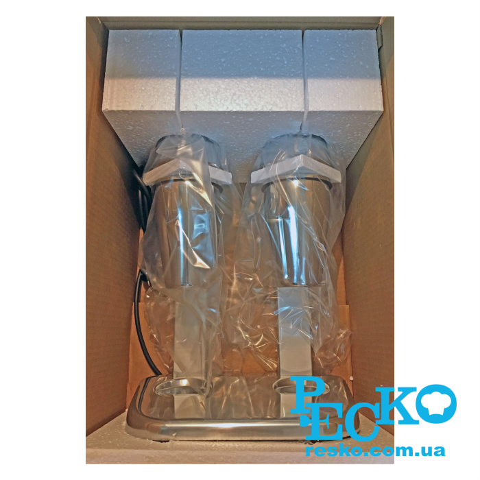 Миксер молочный Sirman Sirio 2 для молочных коктейлей профессиональный 2x0,55 л