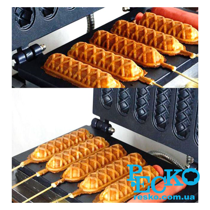 Вафельниця Airhot WS-1 професійна для корн догів