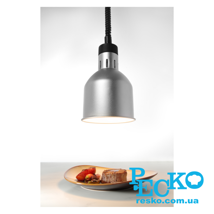 Лампа для підігріву страв Hendi 273883 срібна підвісна професійна