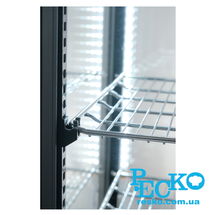 Шкаф холодильный GoodFood RT58L черная витрина барная настольная black от компании РЕСКО