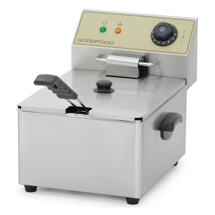 Фритюрница GoodFood EF6 BEIGE электрическая профессиональная 6 л