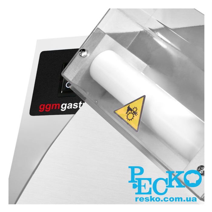 Тестораскаточная машина GGM Gastro TP30D-N для пиццы электрическая профессиональная две пары валков