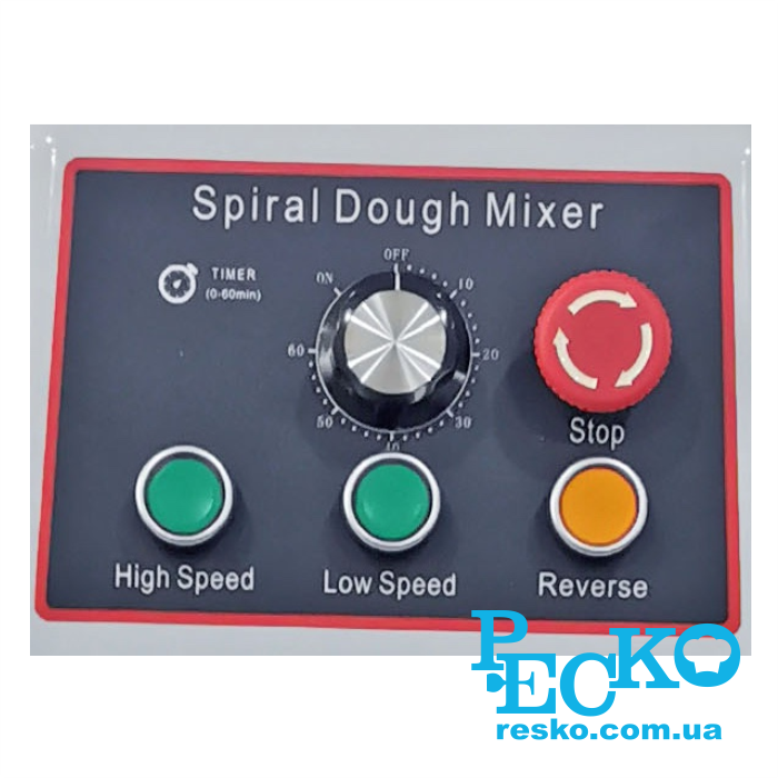 Тістоміс GastroMix HS60B спіральний професійний 60 л дві швидкості