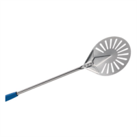 Поворотна лопата для піци Gi Metal I-20F/120 перфорована алюмінієва для печей