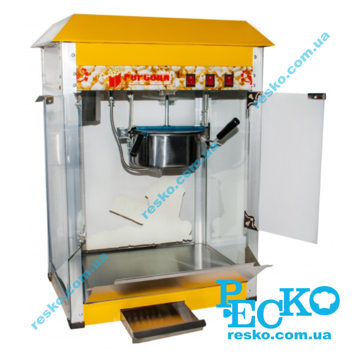 Аппарат для приготовления попкорна EWT INOX PCM-826Y профессиональный