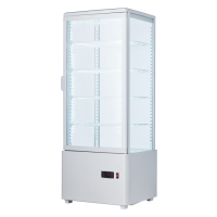 Шафа холодильна EWT INOX RT98B white вітрина барна настільна біла