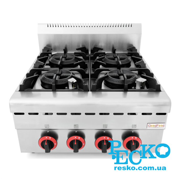 Плита газова GoodFood GP4ATTNG професійна газ контролер настільна