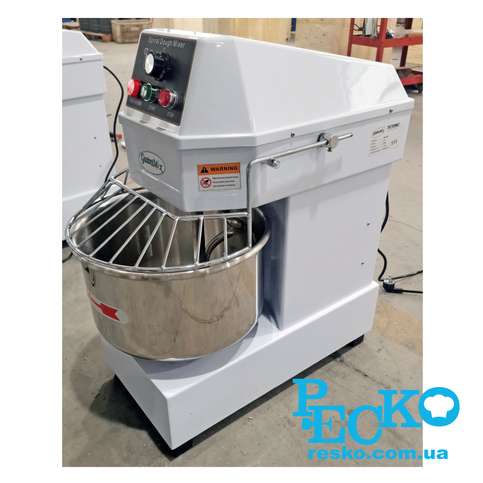 Тістоміс GastroMix HS20A спіральний професійний 20 л одна швидкість
