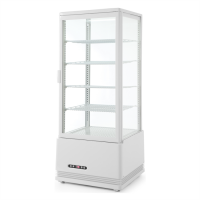 Шафа холодильна Frosty FL-98 white вітрина барна настільна біла