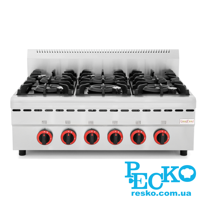 Плита газова GoodFood GP6ATTNG професійна газ контролер настільна